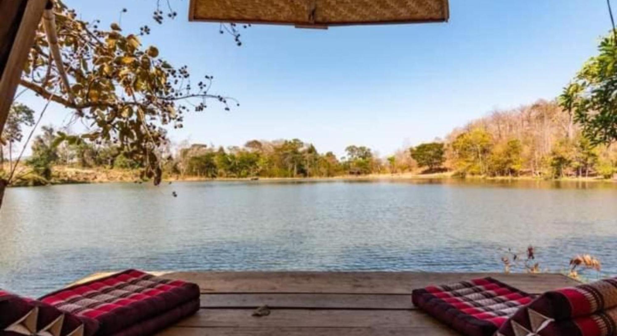 Fandee Island Treehouses & Ziplines - Tad Lo, Bolaven Loop Pakse Ban Kiangtat Eksteriør billede